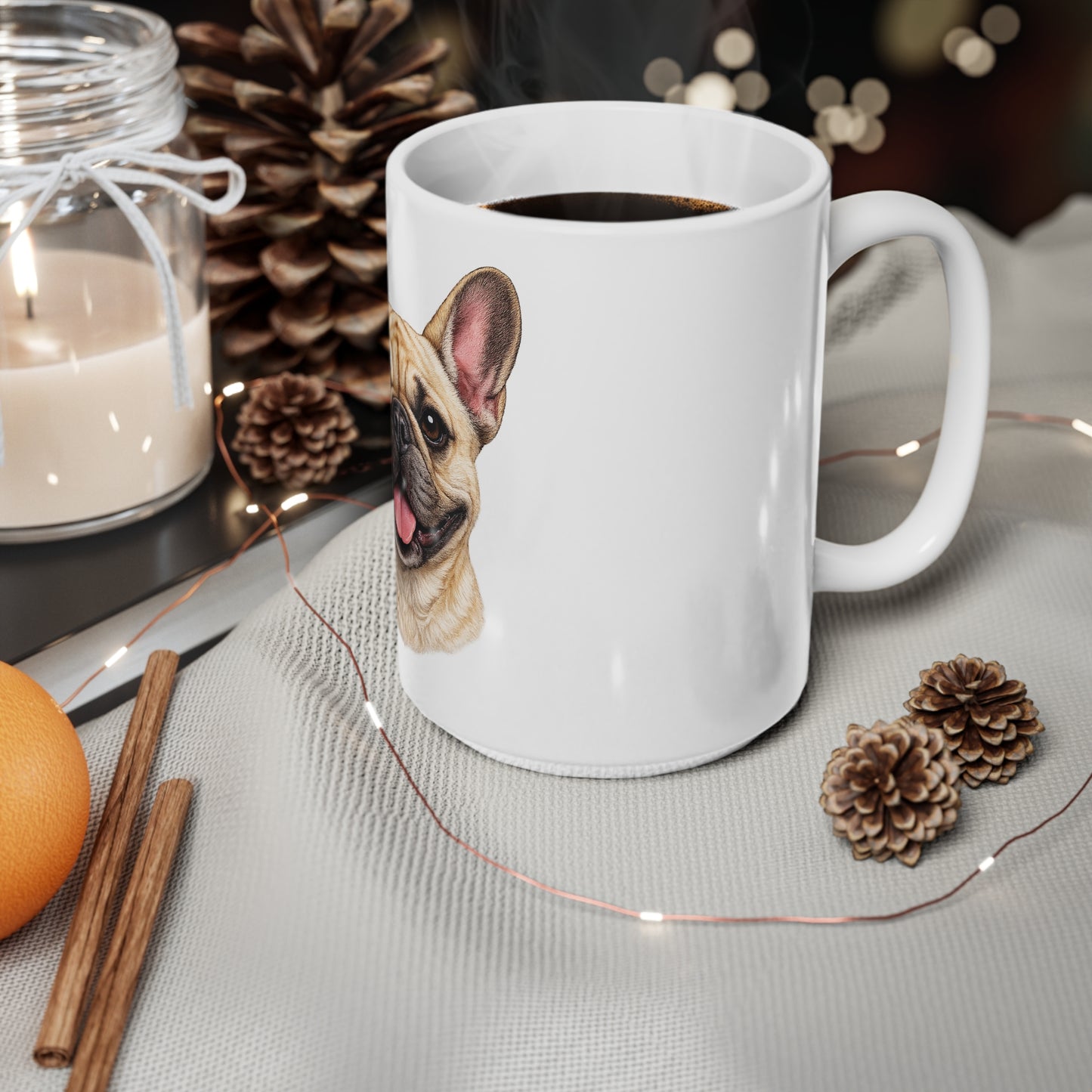 French Bulldog Mug | Frenchie Owner Gift | Funny Dog Lover Coffee Mug