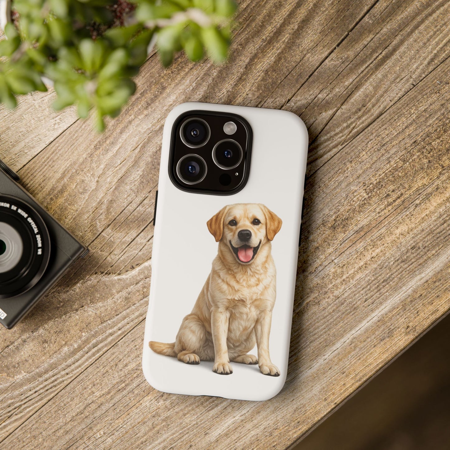 Phone Case — Golden Labrador Dog Print Protective Cover