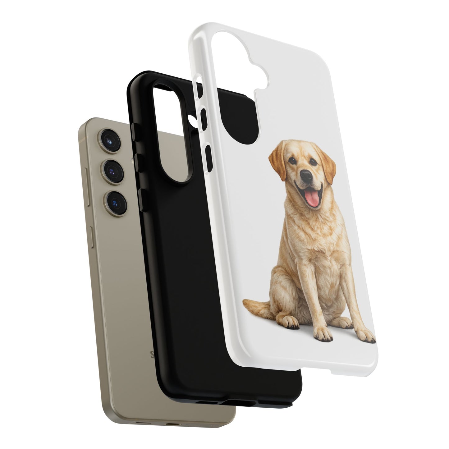 Phone Case — Golden Labrador Dog Print Protective Cover