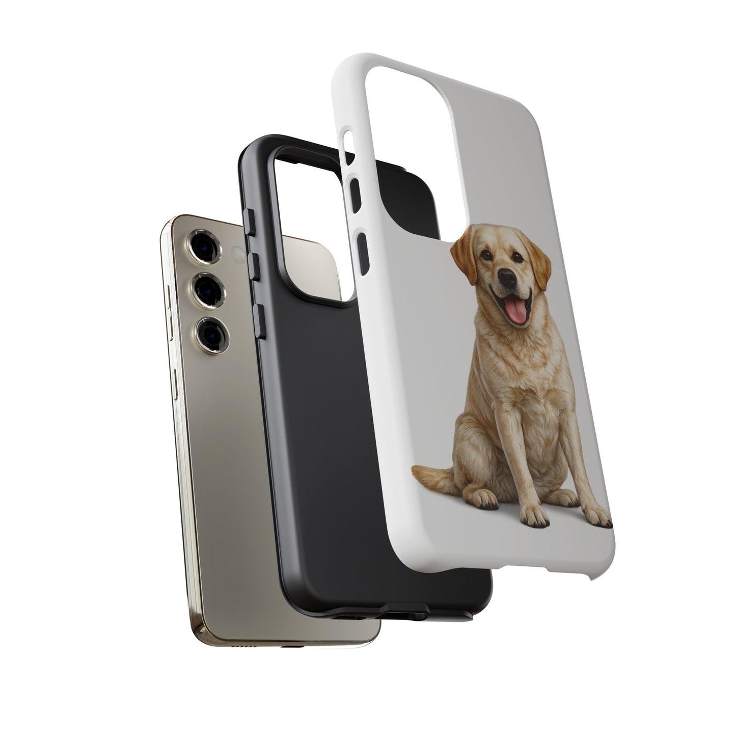 Phone Case — Golden Labrador Dog Print Protective Cover
