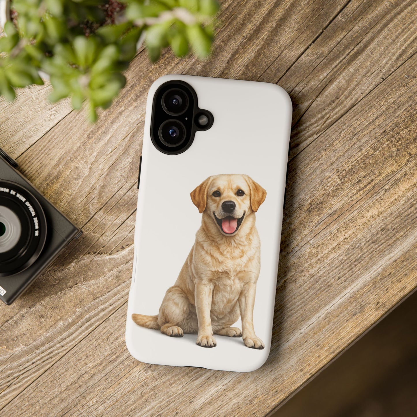Phone Case — Golden Labrador Dog Print Protective Cover