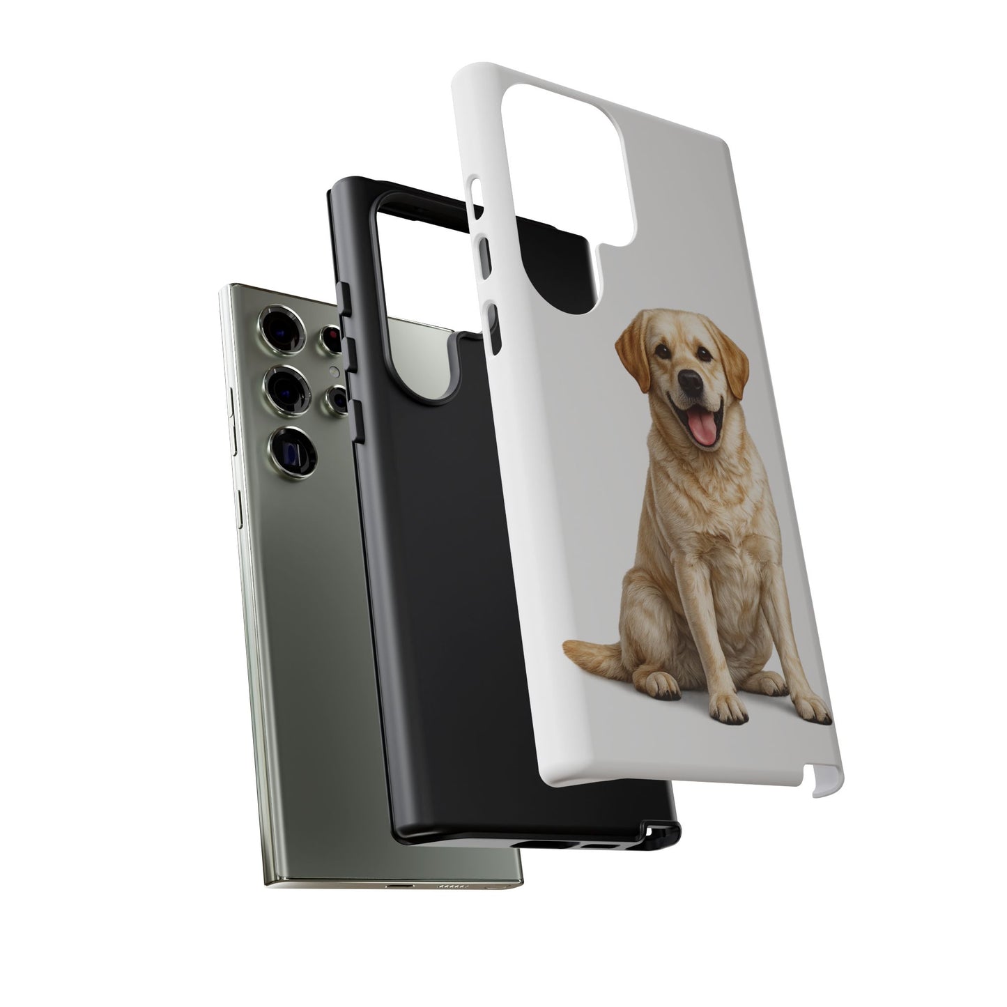 Phone Case — Golden Labrador Dog Print Protective Cover