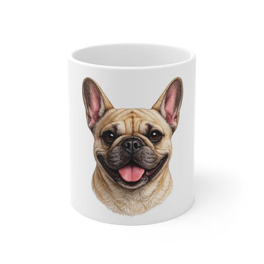 French Bulldog Mug | Frenchie Owner Gift | Funny Dog Lover Coffee Mug
