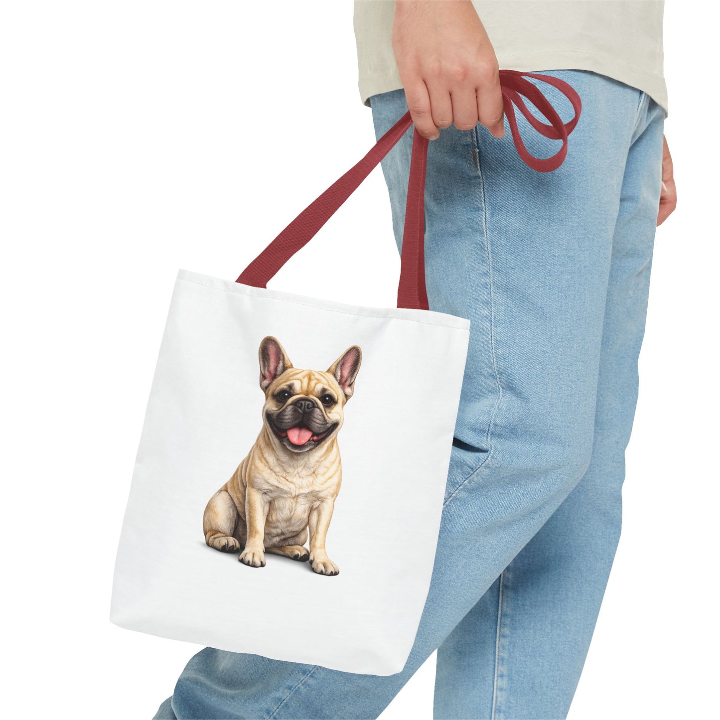 French Bulldog Tote Bag | Frenchie Dog Mum Shopper | Frenchie Gift