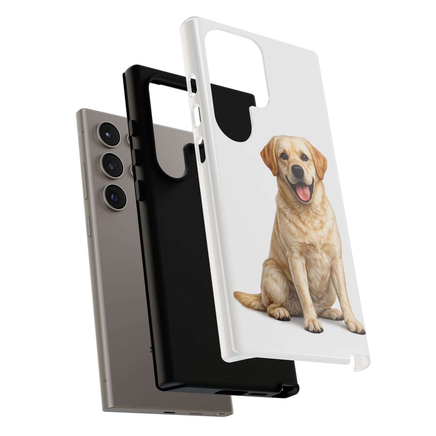 Phone Case — Golden Labrador Dog Print Protective Cover