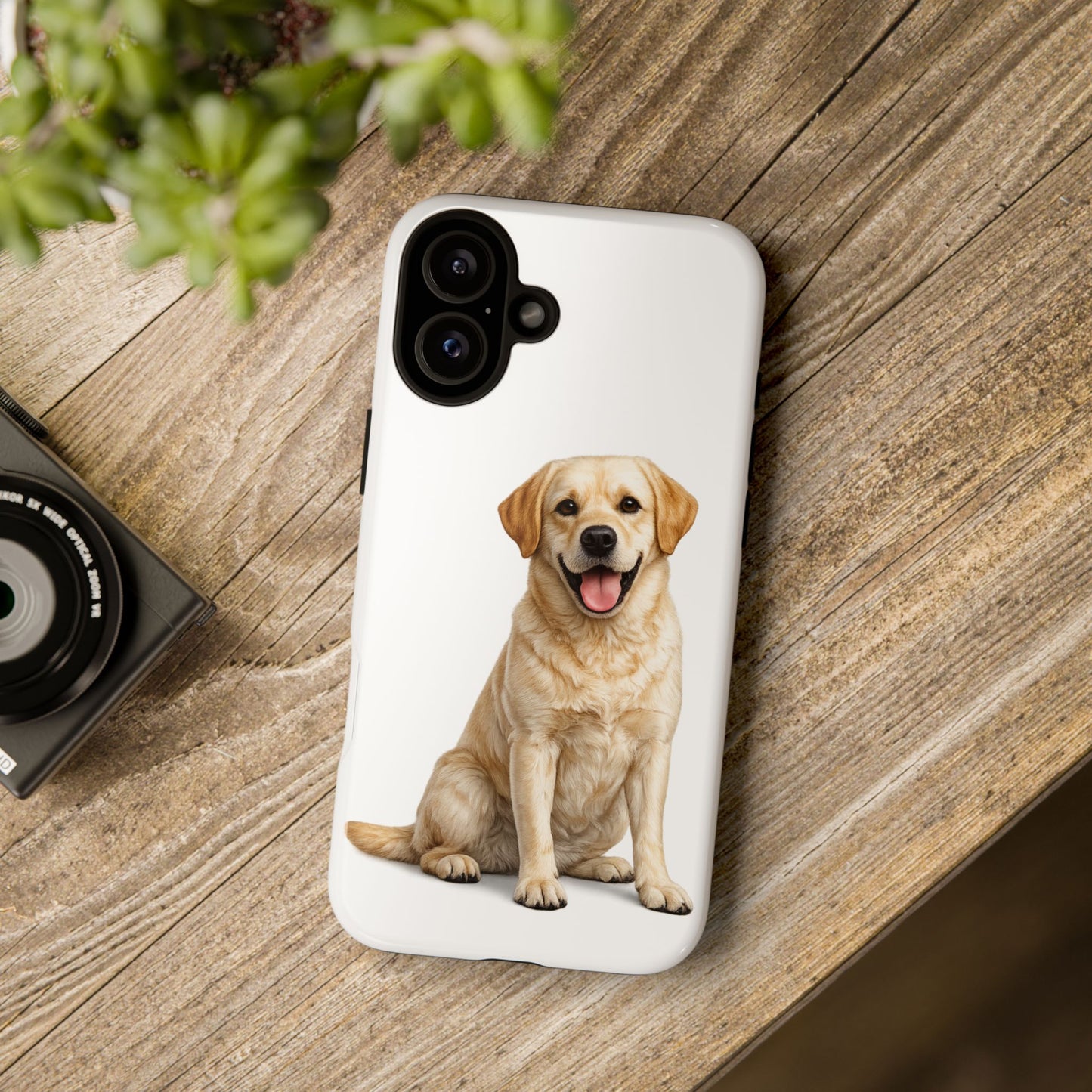 Phone Case — Golden Labrador Dog Print Protective Cover
