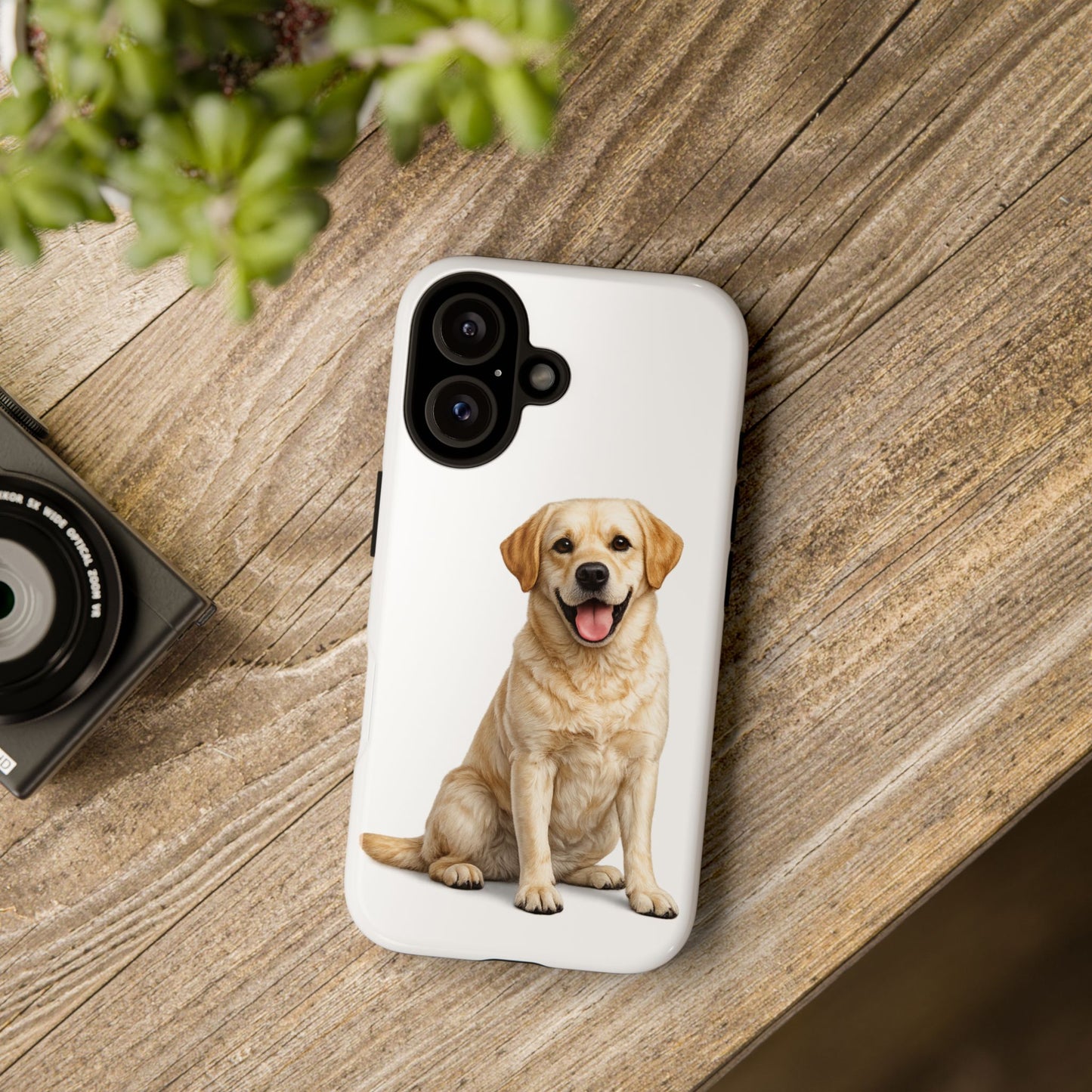 Phone Case — Golden Labrador Dog Print Protective Cover