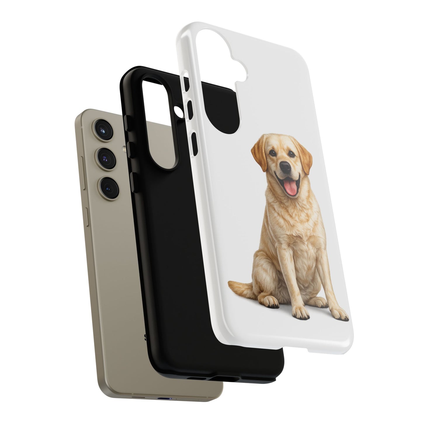 Phone Case — Golden Labrador Dog Print Protective Cover