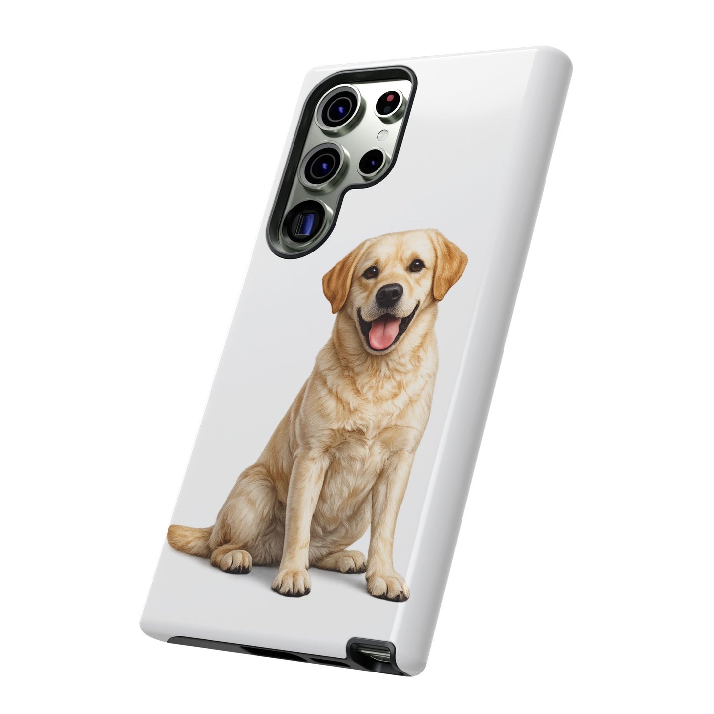 Phone Case — Golden Labrador Dog Print Protective Cover