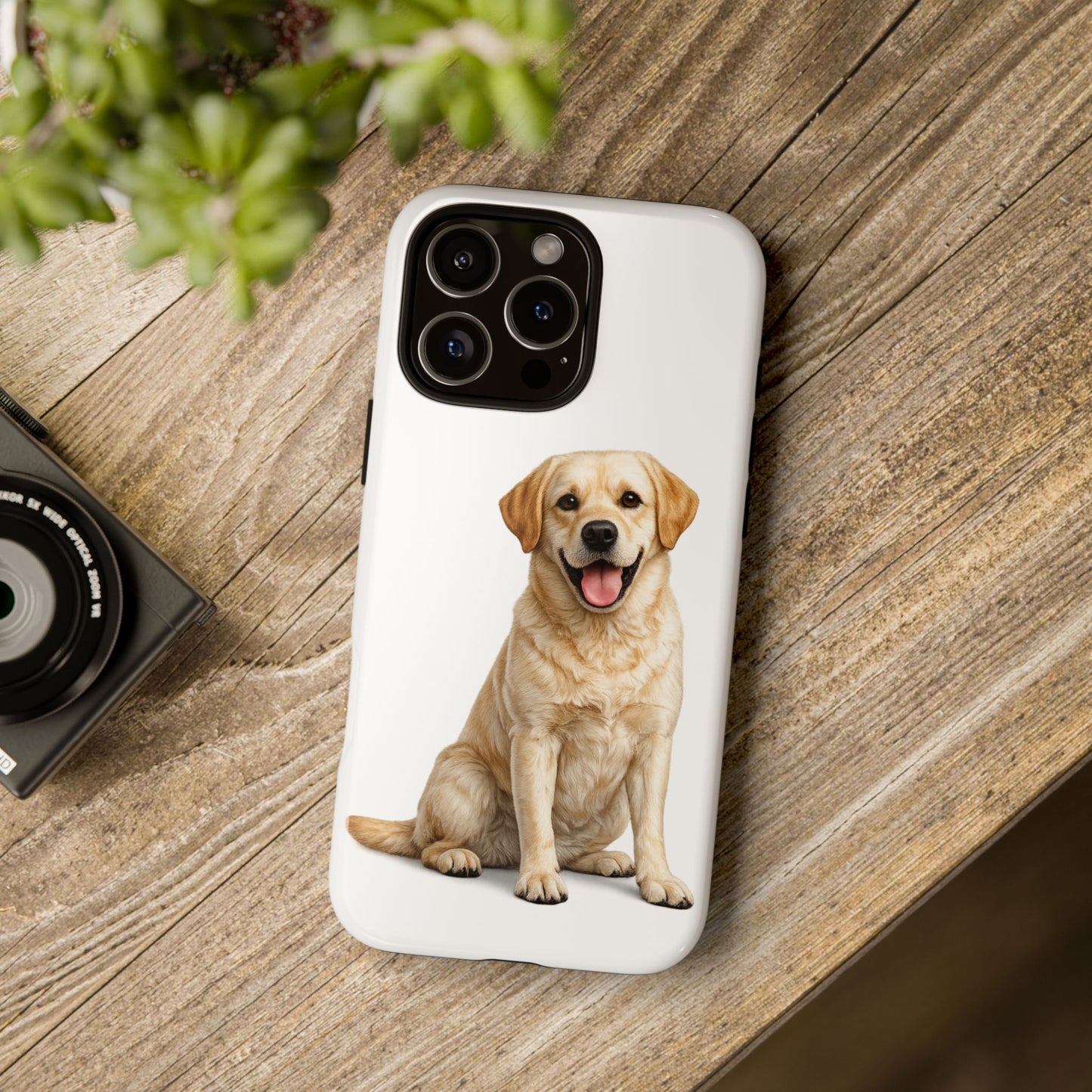 Phone Case — Golden Labrador Dog Print Protective Cover