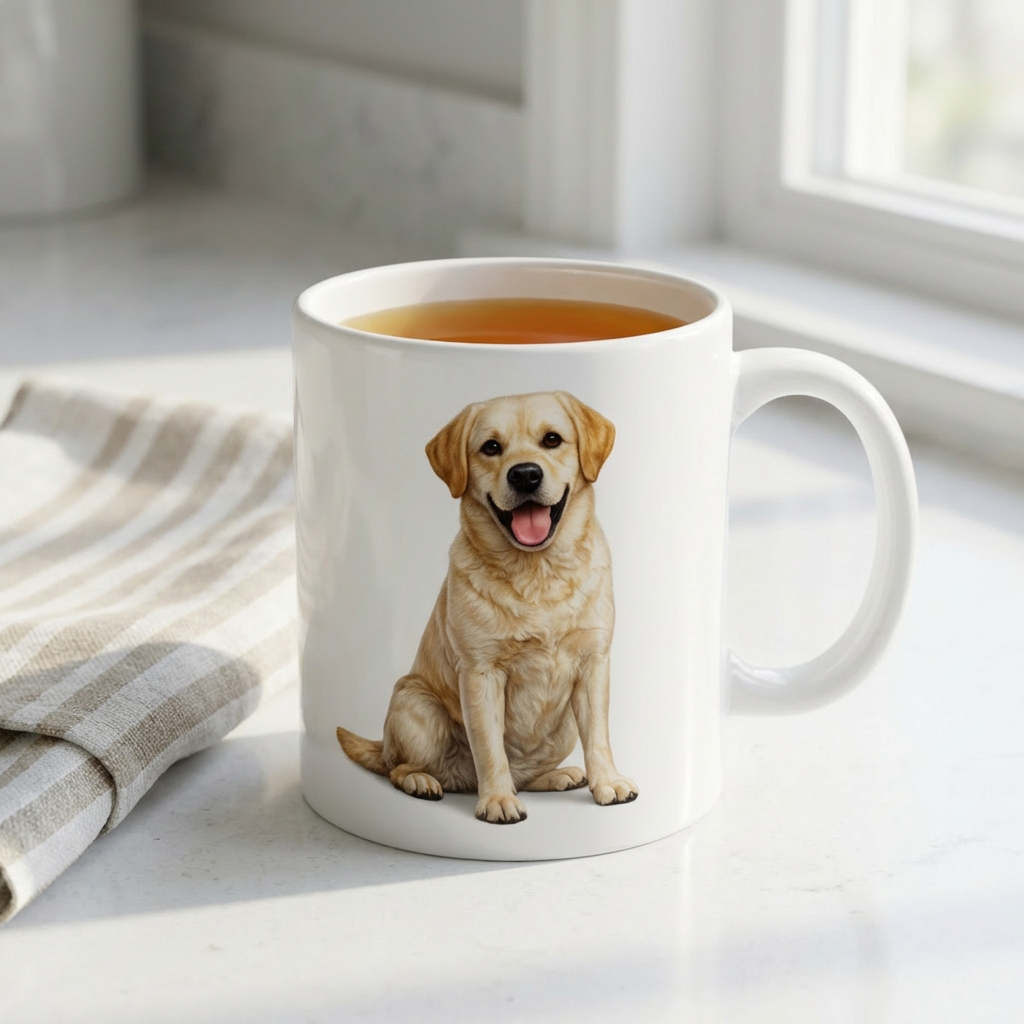 Labrador Mug | Yellow Black Chocolate Lab Gift | Dog Lover Coffee Mug