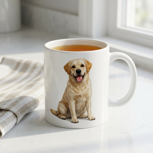 Labrador Mug | Yellow Black Chocolate Lab Gift | Dog Lover Coffee Mug