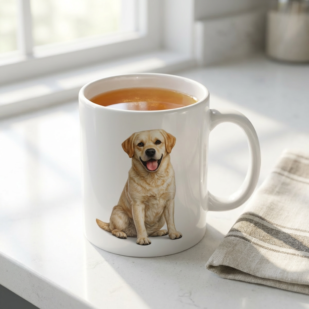 Labrador Mug | Yellow Black Chocolate Lab Gift | Dog Lover Coffee Mug