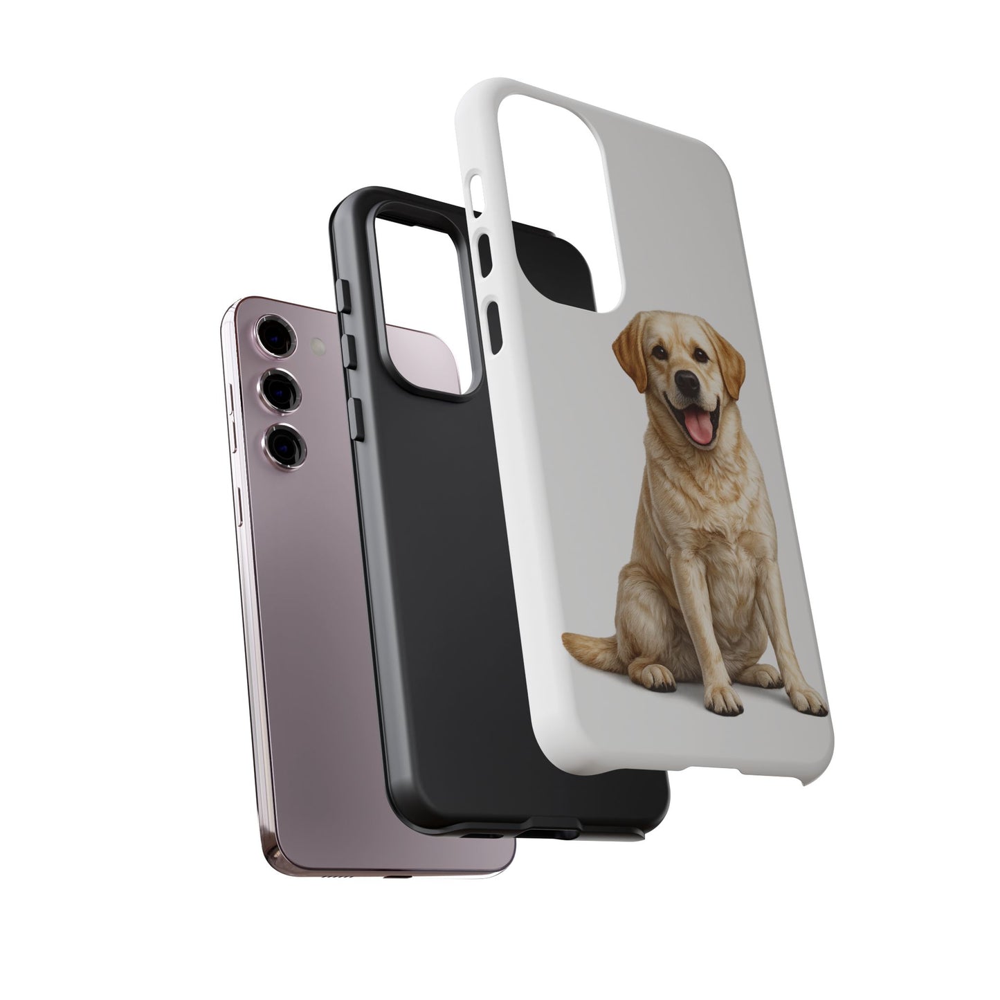 Phone Case — Golden Labrador Dog Print Protective Cover