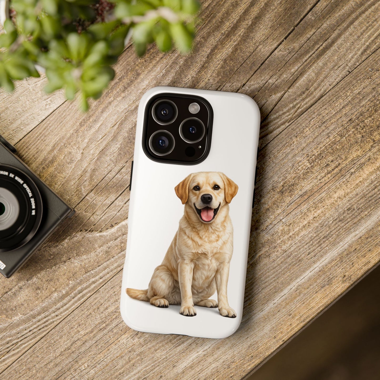 Phone Case — Golden Labrador Dog Print Protective Cover