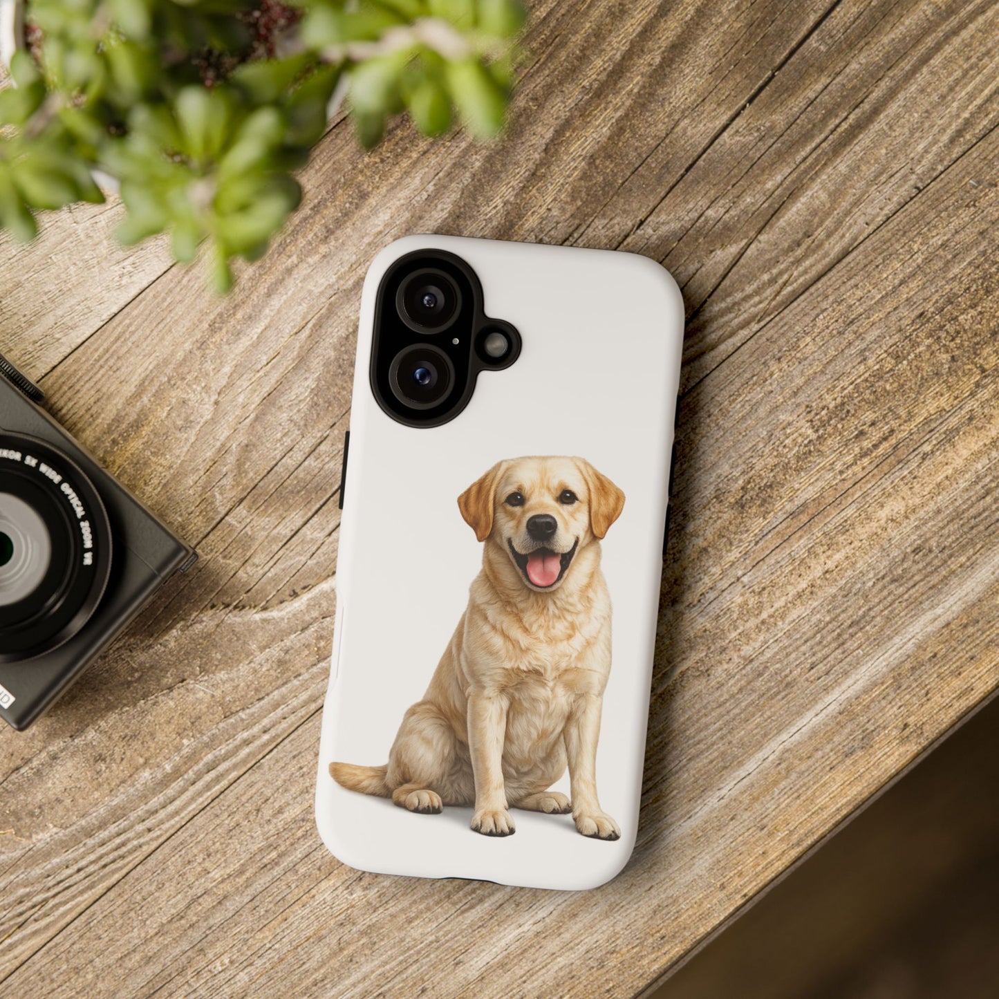Phone Case — Golden Labrador Dog Print Protective Cover