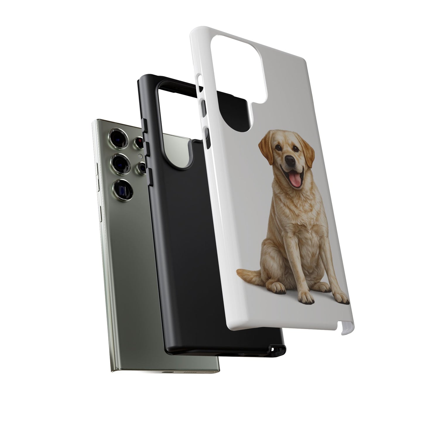 Phone Case — Golden Labrador Dog Print Protective Cover