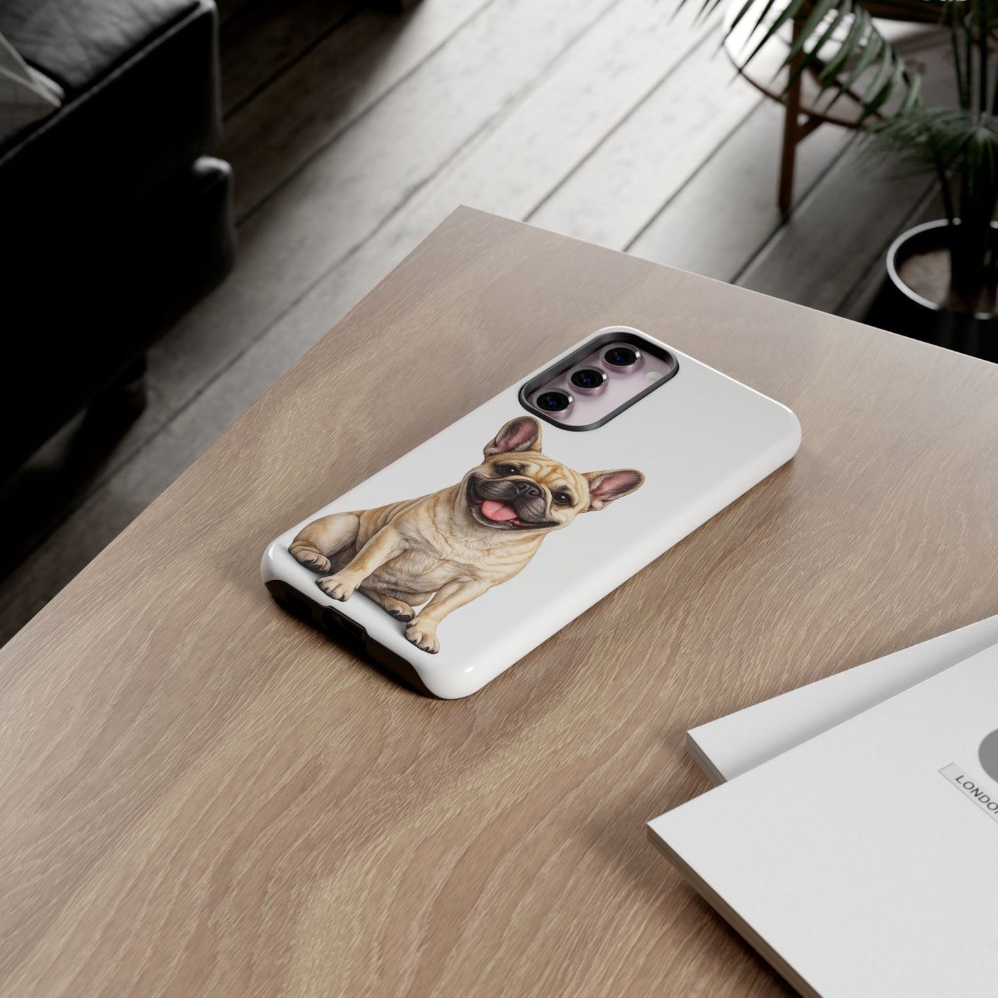 French Bulldog Phone Case | Frenchie iPhone Samsung Cover | Dog Lover Gift