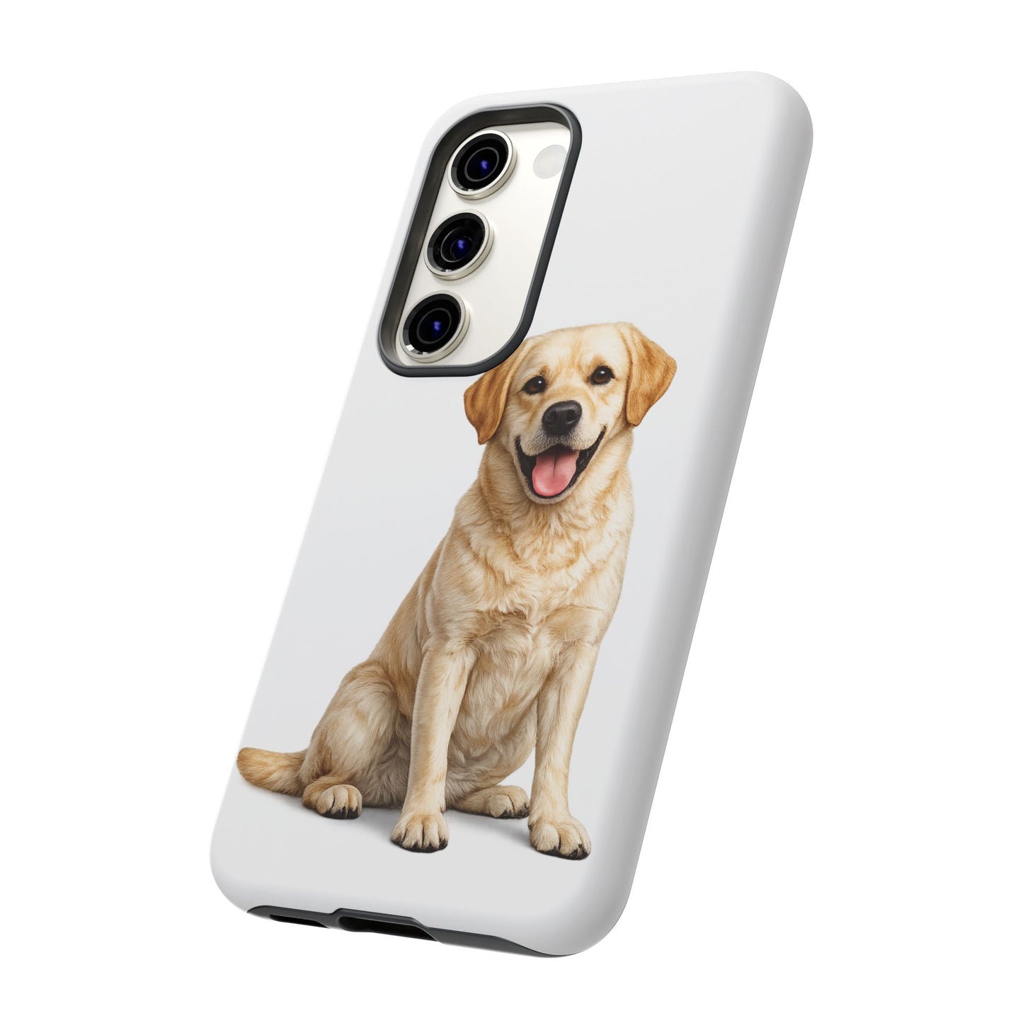Phone Case — Golden Labrador Dog Print Protective Cover